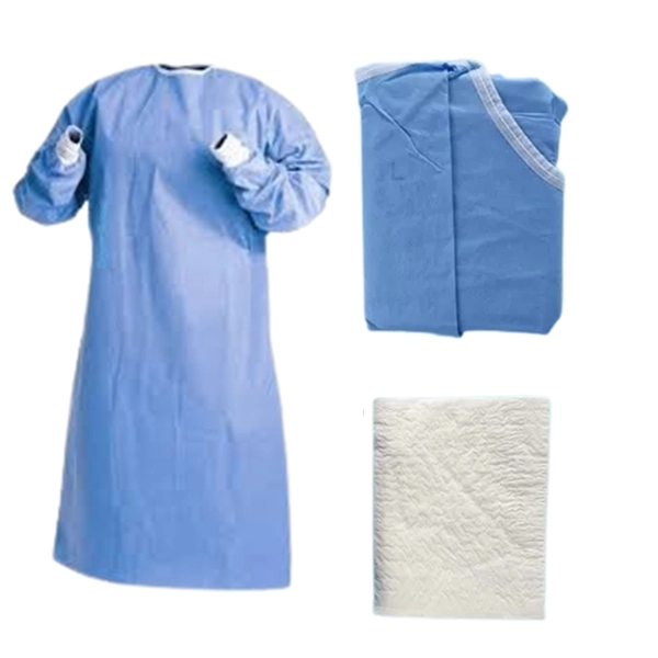 Surgeon Gown With Hand Towel